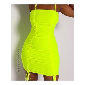 Neon Green Dress